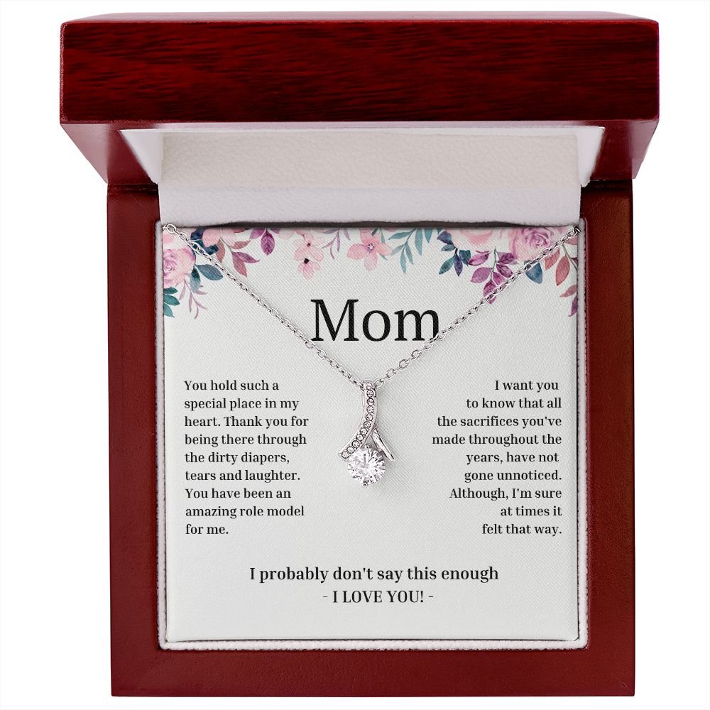 Alluring Beauty Necklace: You Hold Such A Special Place