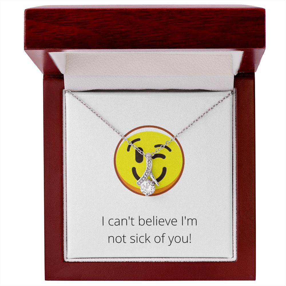 Alluring Beauty Necklace: I Can't Believe I'm Not Sick of You!