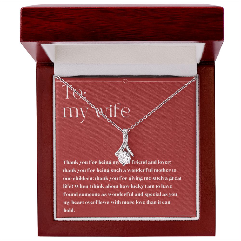 Alluring Beauty Necklace: Thank You