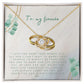Love Knot Necklace: I Love You More Than Words Can Say