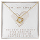 Love Knot Necklace: The Best Decision I Ever Made