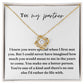 Love Knot Necklace: I Knew You Were Special