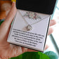 Love Knot Necklace: I Can't Believe I Get To Spend My Life With You