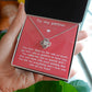 Love Knot Necklace: You Have Filled My Life With So Much Joy