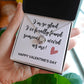 Love Knot Necklace: Someone As Weird As Me