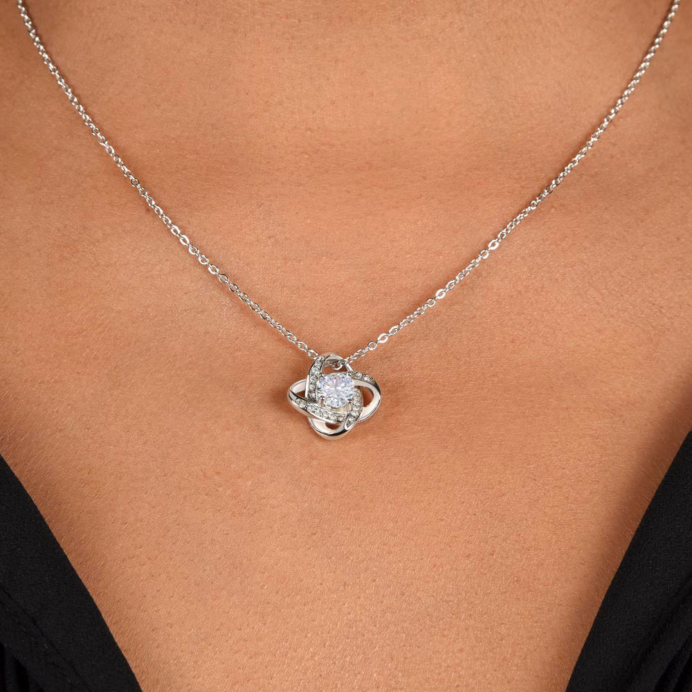 Love Knot Necklace: I Want You To Know