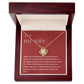 Love Knot Necklace: Thank You