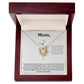 Love Knot Necklace: Love bears all things...