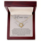 Love Knot Necklace: Best Mom Ever