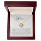 Love Knot Necklace: You're My Rock And My Best Friend