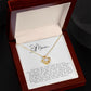 Love Knot Necklace: You're My Rock And My Best Friend