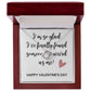Love Knot Necklace: Someone As Weird As Me