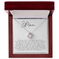 Love Knot Necklace: You're My Rock And My Best Friend