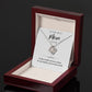 Love Knot Necklace: To The Best Mom Ever