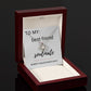 Love Knot Necklace: Best Friend + Soulmate