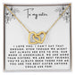 Interlocking Hearts' Necklace: Sister