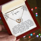 Interlocking Hearts' Necklace: Sister