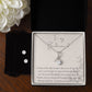 Alluring Beauty Necklace and Earring Set: To My Bridesmaid