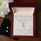 Alluring Beauty Necklace and Earring Set: To My Bridesmaid