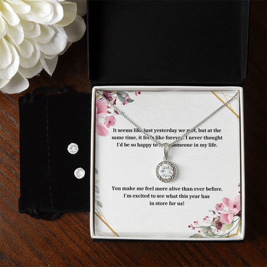 Eternal Hope Necklace and Earring Set: Someone Special