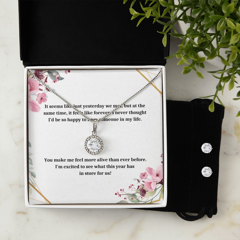 Eternal Hope Necklace and Earring Set: Someone Special