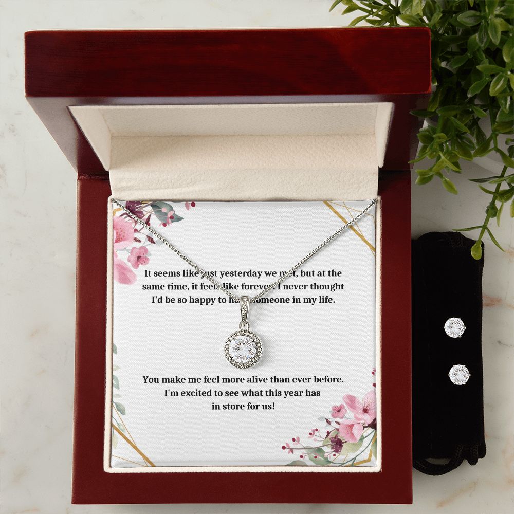 Eternal Hope Necklace and Earring Set: Someone Special