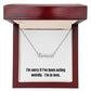 Custom Name Necklace: I'm in love