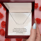 Custom Name Necklace: Thank You For Everything