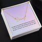 Custom Signature Name Necklace: I've Got Your Back Like Selena Has Taylor's