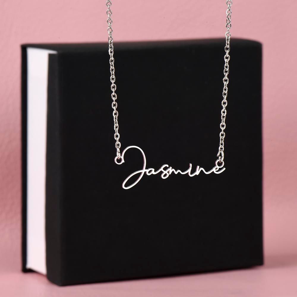 Cursive Custom Name Necklace