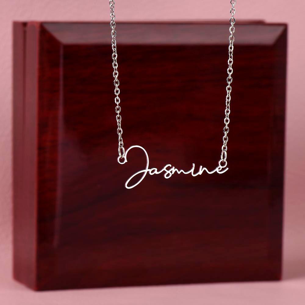 Cursive Custom Name Necklace