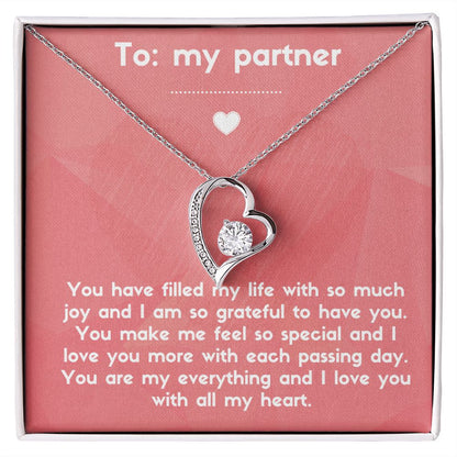 Forever Love Heart Necklace: You Have Filled My Life With So Much Joy