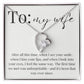 Forever Love Heart Necklace: After all this time