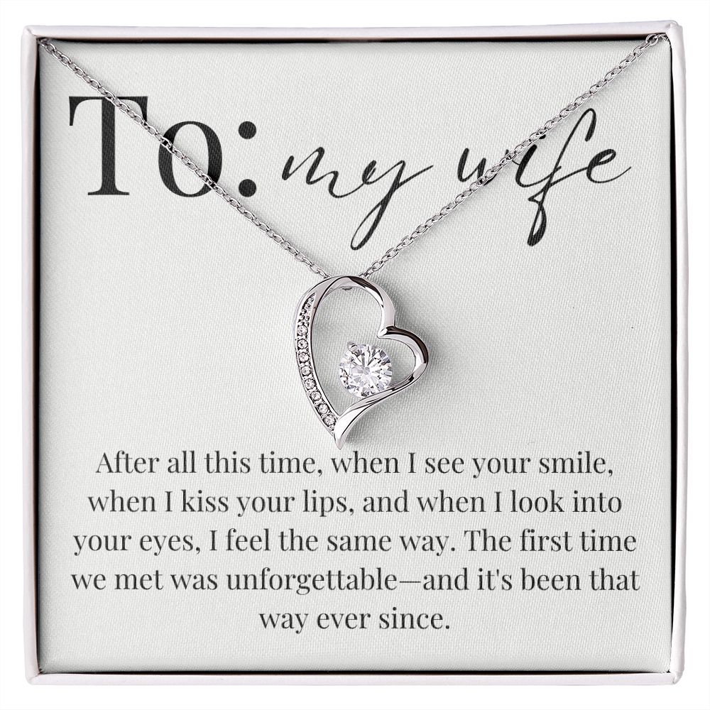 Forever Love Heart Necklace: After all this time