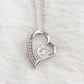 Forever Love Heart Necklace: After all this time