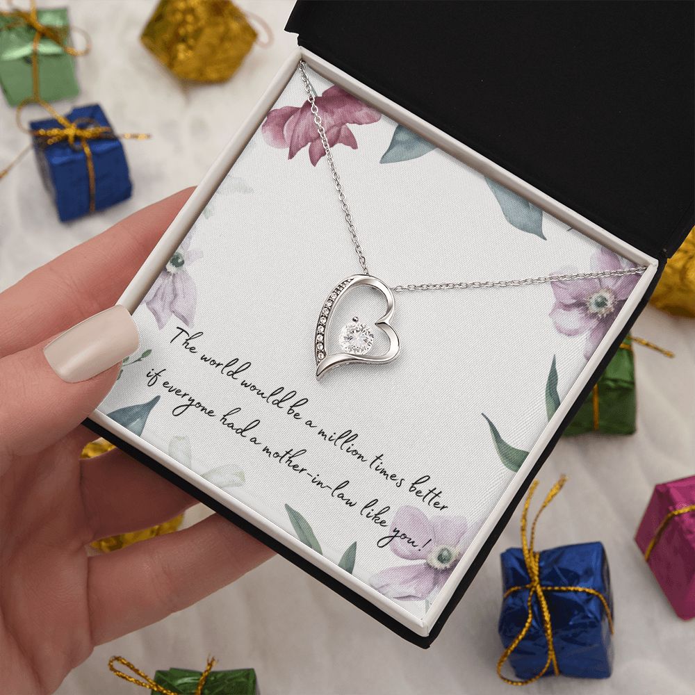 Forever Love Heart Necklace: Mother-in-law