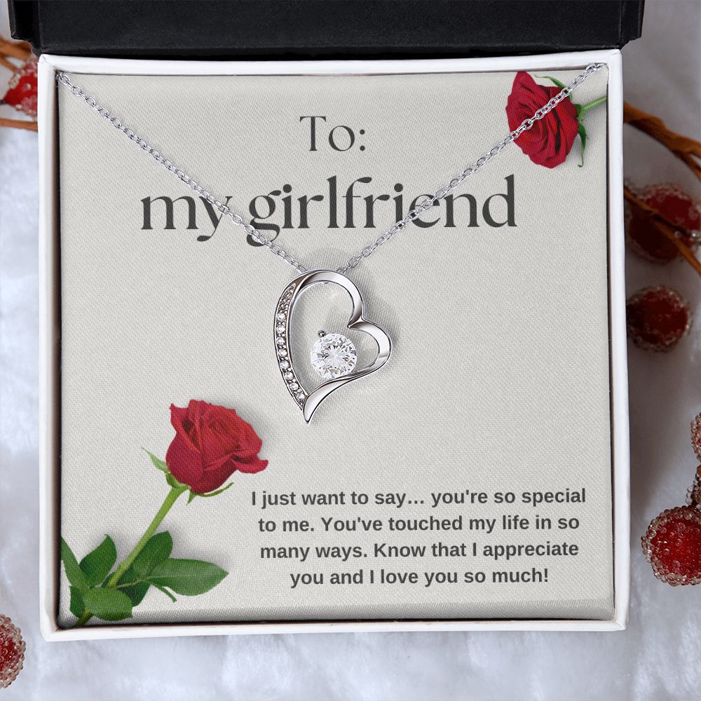 Forever Love Heart Necklace: You're So Special To me