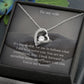 Forever Love Heart Necklace: To My Wife