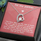 Forever Love Heart Necklace: You Have Filled My Life With So Much Joy