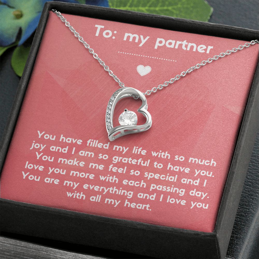 Forever Love Heart Necklace: You Have Filled My Life With So Much Joy