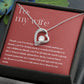 Forever Love Heart Necklace: Thank You