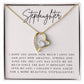 Forever Love Heart Necklace: Stepdaughter