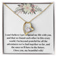 Forever Love Heart Necklace: I Can't Believe I Get To Spend My Life With You