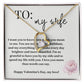 Forever Love Heart Necklace: I Want You To Know