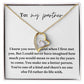 Forever Love Heart Necklace: I Knew You Were Special