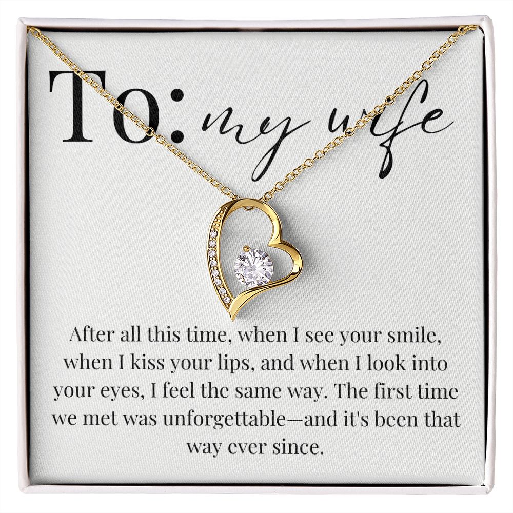 Forever Love Heart Necklace: After all this time