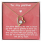 Forever Love Heart Necklace: You Have Filled My Life With So Much Joy