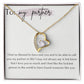 Forever Love Heart Necklace: To My Partner