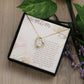 Forever Love Heart Necklace: Mother-of-the-Groom/Bride