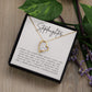 Forever Love Heart Necklace: Stepdaughter